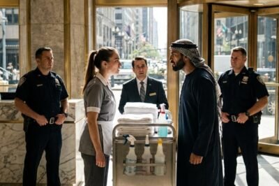 A MAN SPOKE IN ARABIC— AND THE CLEANING LADY ANSWERED IN A WAY THAT STOPPED THE ENTIRE HOTEL