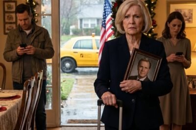 CHRISTMAS MORNING, MY ONLY SON CANCELED ME IN 11 WORDS—AND BY 10 A.M., A TAXI WAS WAITING OUTSIDE MY HOUSE.