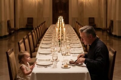 SEVEN YEARS AGO, THE BLIND BILLIONAIRE ATE DINNER ALONE—UNTIL A CLEANER’S LITTLE DAUGHTER DID THE ONE THING NO ONE ELSE DARED.