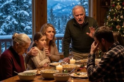 AT CHRISTMAS DINNER, MY DAD INSULTED MY DAUGHTER — HE DIDN’T EXPECT MY RESPONSE.