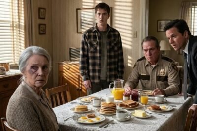 MY SON HIT ME LAST NIGHT—AND I SAID NOTHING. THIS MORNING, I SET THE LACE TABLECLOTH, BAKED A FULL SOUTHERN BREAKFAST… AND WHEN HE SAW WHO WAS SITTING AT MY TABLE, HIS SMIRK VANISHED.