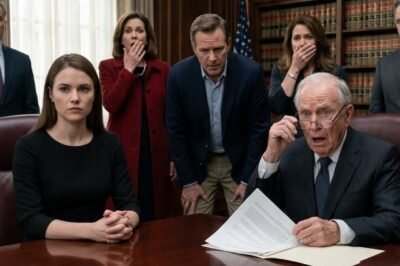 MY STEPMOTHER STOOD UP DURING THE WILL READING AND ANNOUNCED SHE WAS CUTTING ME OUT. THE LAWYER JUST SMILED… AND OPENED A FILE LABELED: IF VERONICA SPEAKS FIRST.