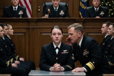 The Marine General Tried to Corner Her on Her Record — One Answer Shut Down the Entire Navy