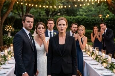 She laughed at me in front of everyone. “She’s just admin.” Then her fiancé looked at me and asked, “So… what do you actually do?” I answered with one word. The table went silent. Her parents went pale. And in that moment—she finally understood who I really am.