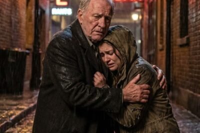 I found my daughter asleep on the sidewalk. She whispered, “My husband sold our house and ran off with his mistress.” I took her home. The next morning, I went to his luxury building… and when he opened the door, I said something he will remember for the rest of his life.