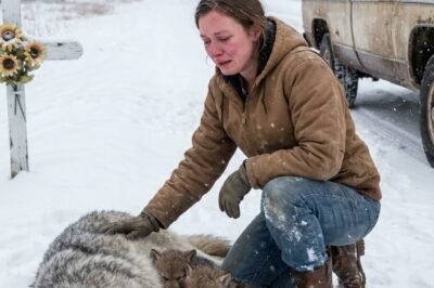 She Pulled Over for a Blizzard on a Montana Highway — Then She Saw the Wolves. What She Did Next Changed Everything…