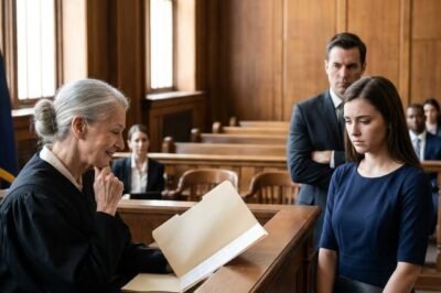 I Worked Three Jobs So He Could Become a Doctor — When He Tried to Erase Me in Court, One Envelope Ended Everything…