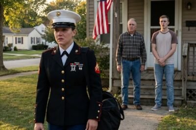 I came back from Okinawa to find my dad and my “useless” brother waiting on my porch—smiling. That’s when they told me they’d sold my house. What they didn’t know… was what that house really meant.