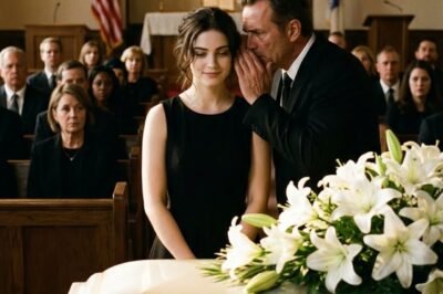 At my father’s funeral, my husband leaned in and whispered that he’d changed the locks on the $30 million condo I “inherited.” He told me if I didn’t like it, we could divorce. I laughed—out loud—because that condo was never mine.