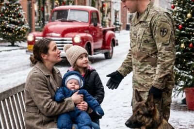 “Follow me,” the man said quietly. On Christmas Eve. In a blizzard. And somehow… she believed him.
