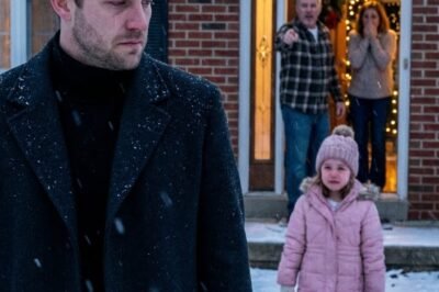 “YOU DON’T BELONG HERE ANYMORE.” They slammed the door on my little sister on Christmas night. I answered with one word. Five hours later, they understood what they’d done.