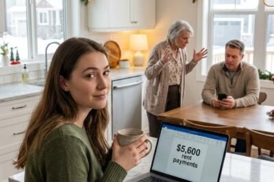 My mother-in-law told me to move out — so her favorite son could have a baby. She had no idea I was the one paying $5,600 a month.