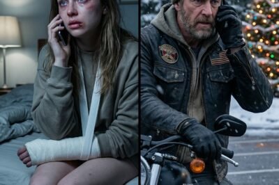 She Called Her Brother Crying: “He Broke My Arm.” The Hell’s Angel Answered With Four Words—And Everything Changed.