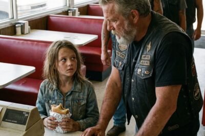 She Tried to Buy Bread With Bloody Hands — And the Cyclists Knew Instantly: She Was Running for Her Life.