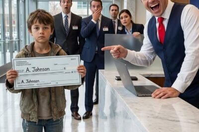 “Check your account?” the bank manager barked. “Kid, this isn’t a charity. Get out before you embarrass yourself.”