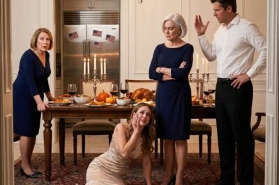 AT DINNER, MY SON-IN-LAW ѕɩɑρρᴇᴅ MY DAUGHTER THREE TIMES WHILE HIS MOTHER CHEERED — AND THEY STILL DIDN’T KNOW WHO I REALLY WAS.