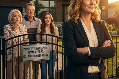 “You’re not coming to Europe with us. My mother wants this trip to be for the family only.”