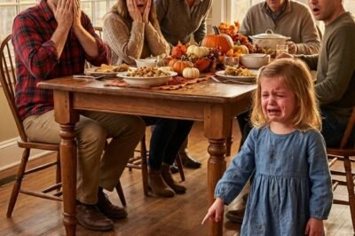 THE FIVE-YEAR-OLD WHO SAVED THANKSGIVING — WITH ONE SCREAM THAT EXPOSED A SECRET EVERY ADULT MISSED