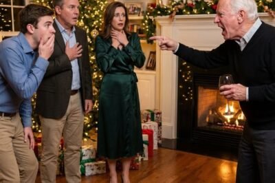 At Christmas dinner, my grandma suddenly laughed and said, “Good thing your parents are covering your student loans.” The entire table froze. I looked up and whispered, “What loans? I dropped out and work two jobs.” My dad stiffened, his voice shaking as he muttered, “It’s… not what you think.” Then Grandma pushed back her chair, stood up— and revealed something that shattered everything we thought we knew about our family.