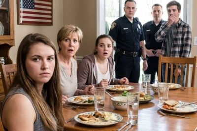 THEY LAUGHED AT MY BROKEN ARM AT FAMILY DINNER — 30 MINUTES LATER, THE DOORBELL RANG… AND HE LEARNED WHO REALLY RUNS THIS HOUSE 😳🔥