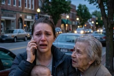 “AN OLD WOMAN GRABBED MY WRIST AND SAID, ‘DON’T GO INSIDE—CALL YOUR FATHER.’ BUT MY FATHER HAS BEEN DEAD FOR 8 YEARS. I DIALED HIS NUMBER ANYWAY… AND SOMEONE PICKED UP.”