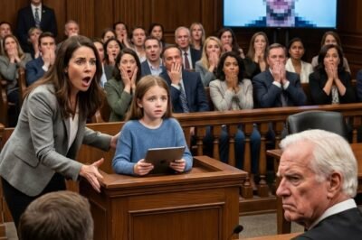 **My husband filed for divorce… but when our ten-year-old daughter asked the judge,  “Your Honor, may I show you something Mom doesn’t know about?” —everything in the courtroom stopped breathing.**