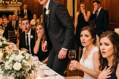 **THE ROOM LAUGHED AT ME… UNTIL MY SISTER’S FIANCÉ STOOD UP AND SAID, “THERE’S SOMETHING THEY ALL NEED TO HEAR.”**