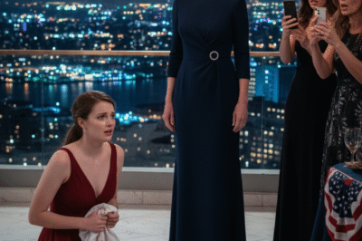 **AT MY OWN BIRTHDAY PARTY, MY MOTHER-IN-LAW WHISPERED ONE SENTENCE—  AND MY HUSBAND’S HAND CRACKED ACROSS MY FACE. WHEN I HIT THE FLOOR, I LAUGHED. THAT’S WHEN HE WENT PALE.**