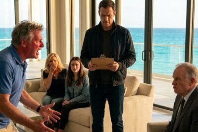 I pulled into the $425,000 beachfront villa I’d bought as a surprise for my parents’ 50th anniversary, expecting to find them on the deck drinking coffee, arguing softly about sunscreen the way they always did.  Instead, the first thing I heard was my mother’s sob.