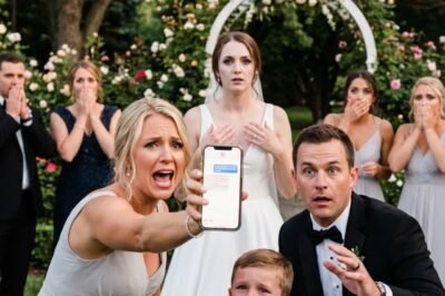 “At My Sister’s Wedding, My 7-Year-Old Son Squeezed My Hand and Whispered: ‘Mom… We Have to Leave. Now.’”