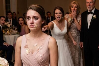 My Sister Threw the Wedding Cake at Me and Screamed, “I Said This Was FAMILY ONLY. You Weren’t Invited.” Everyone Laughed—Until I Came Back.