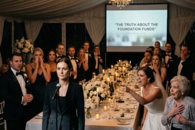 At My Sister’s $1.2M Wedding, I Was Handed Cold Pizza — So During the Toasts, I Took the Mic and Pressed PLAY.