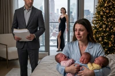 AFTER I GAVE BIRTH TO TRIPLETS, MY HUSBAND FILED FOR DIVORCE. He called me a “scarecrow.” Said I ruined his image as a CEO. Bragged about his affair with his secretary. He thought I was too exhausted to fight back. He was wrong.