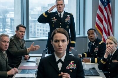 HE MOCKED HER ALL MORNING — THEN WENT DEAD SILENT WHEN HE LEARNED SHE WAS AN ADMIRAL