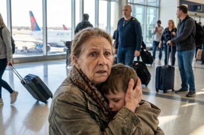 **“AFTER MY DAUGHTER LEFT FOR A BUSINESS TRIP, MY GRANDSON GRABBED MY HAND AND WHISPERED: ‘GRANDMA… DON’T GO HOME. MOM IS PLANNING SOMETHING AGAINST US.’ I DIDN’T WANT TO BELIEVE HIM— BUT THE FEAR IN HIS VOICE MADE MY BLOOD RUN COLD. WE RAN. WE HID. AND WHEN I SAW WHAT MY OWN DAUGHTER HAD DONE… I COULD BARELY BREATHE.”**