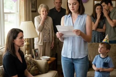 At My Husband’s Funeral, I Was Still in Shock. At My Nephew’s First Birthday, My Sister Stood Up and Claimed My House.