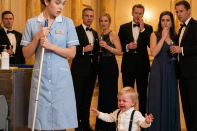 THE MILLIONAIRE’S BABY STARTED CRYING WHEN HE SAW THE MAID — THEN HE SPOKE HIS FIRST WORD… AND EVERYTHING BROKE OPEN