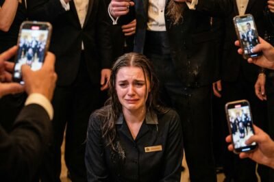 A billionaire humiliated a waitress over spilled champagne—then cut off her hair while New York’s elite laughed.