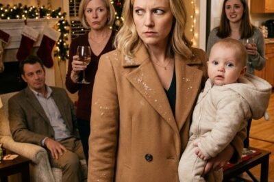 “Why Did You Even Come to Christmas?” My Mom Snapped. “Your 9-Month-Old Baby Just Annoys People.” My Dad Smirked, “She’s Right. Go Take Care of It Yourself.” That Was the Moment I Decided I Wouldn’t Be Anymore.