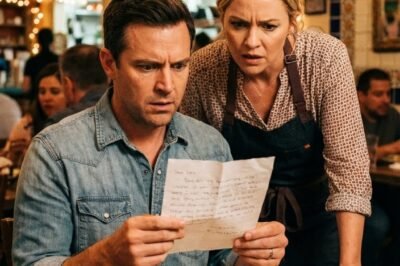 BILLIONAIRE GOES UNDERCOVER FOR A TACO — THE WAITRESS SLIPS HIM A NOTE THAT STOPS HIS HEART