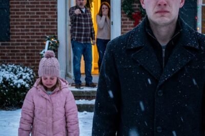 I heard the front door slam behind my little sister on a freezing Christmas night. My mother said, “You don’t belong here anymore.” I answered with one word. Five hours later, they realized Christmas was over—for good.