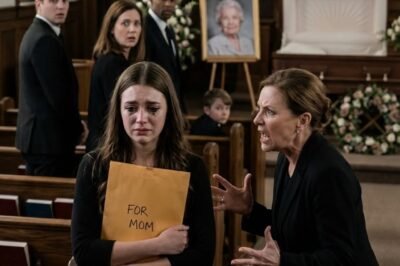 My mother-in-law cut my husband off for five years because he married me instead of the woman she chose. At his funeral, she burst in, pointed at me, and said, “You don’t get to cry. We’re settling his money first.” I didn’t argue. I handed her what he left behind. And the room went dead silent.