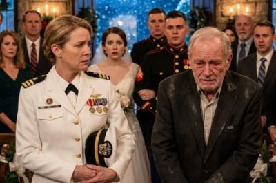 When I showed up at the wedding, my dad laughed and said, “You always make this family look bad.” The room laughed with him. Then I walked into the ceremony. The music cut off. The officiant stood and said, “Everyone, please rise. The Admiral is here.” And in that moment, my father finally understood who I really was.