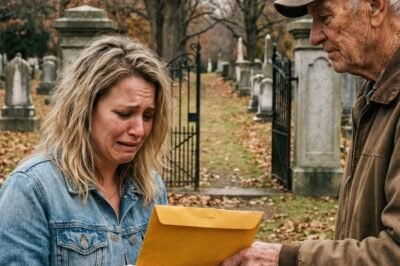 I walked out of pris0n and went straight to my father’s house. She told me he was d3ad—and slammed the door. That’s when a gravedigger stopped me and handed me the truth.