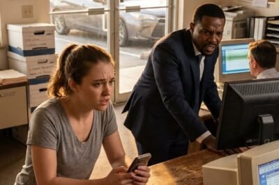 After my husband threw me out following our divorce, I took the old bank card my father left behind and used it at a branch in Georgia. I expected humiliation. Instead, the entire bank lobby fell into chaos, the staff whispering urgently, “Look at the name on this account!” — revealing a family secret I never knew existed.