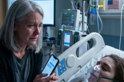 “I WALKED INTO THE ICU AND SAW MY ONLY CHILD ON LIFE SUPPORT — AND HER HUSBAND WAS ON A YACHT WITH ANOTHER WOMAN.”