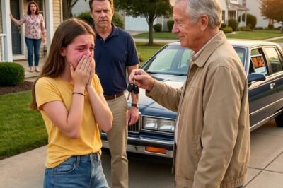 “Where’s the Mercedes we gave you?” my father asked. Before I could answer, my husband smiled and said, “Oh—my mom drives that now.” My father froze… and what he did next made me prouder than I’ve ever been.