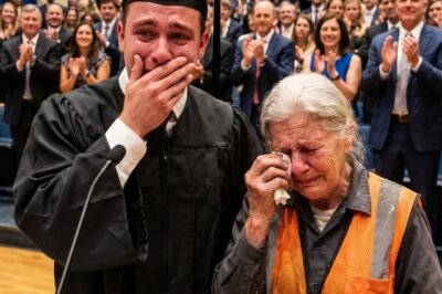 They mocked me because I was the son of a garbage collector — but at graduation, I spoke ONE sentence… and the entire auditorium fell silent and cried.
