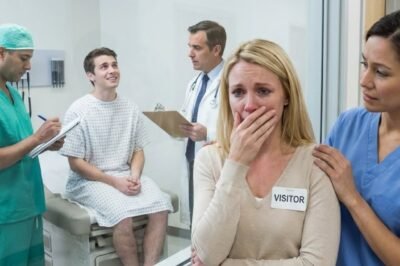 THE NURSE GRABBED MY ARM AND WHISPERED, “HIDE — IT’S A TRAP.” TEN MINUTES LATER, I SAW MY HUSBAND… SITTING UP ON THE OPERATING TABLE AND LAUGHING