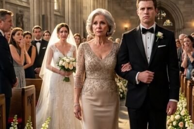 I RAISED HIM FOR 20 YEARS — BUT AT HIS WEDDING, THE BRIDE SAID,  “ONLY REAL MOMS SIT UP FRONT.” WHAT MY SON DID NEXT FROZE THE ENTIRE ROOM.